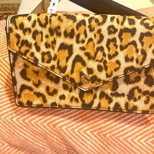 BN Michael Kors Signature, Logo Leather Belt Bag